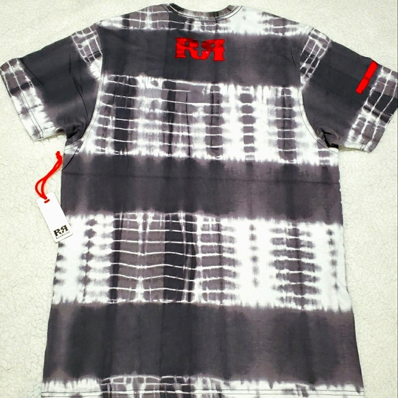 ♦️HP♦️Rock Revival Tie Dye Foiled Graphic T♦️ - Picture 2 of 5